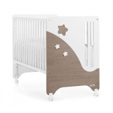 Cuna Cielo Blanco Acacia de Trama